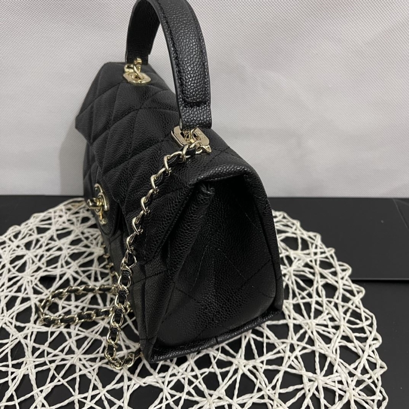 Ch**el top handle bags